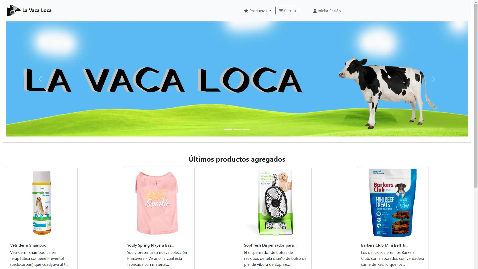 Proyecto E-commerce Veterinaria